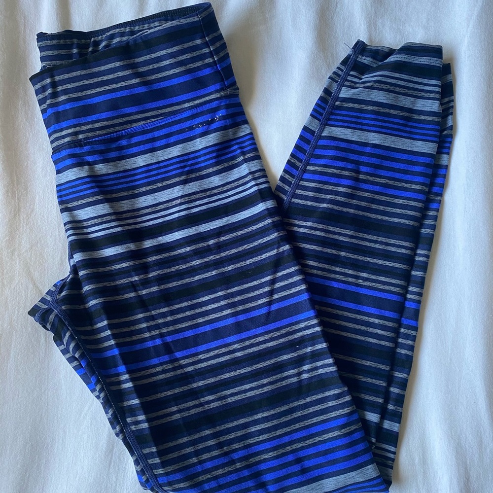 Calvin Klein Performance Striped Leggings